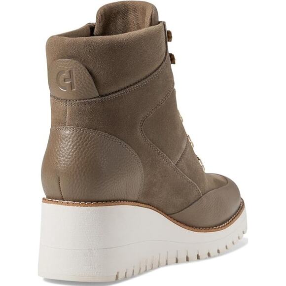 Cole Haan Women's Zerogrand City Wedge Hiker Booties Dark Grey Size 7.5 - Picture 4 of 6